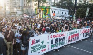 Marcha em São Paulo pede legalização da maconha